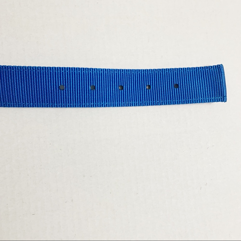 blue wide dog collar - Picture 6 of 7